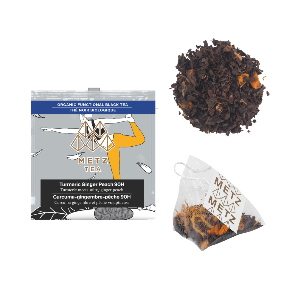 Organic Turmeric Ginger Peach 90H